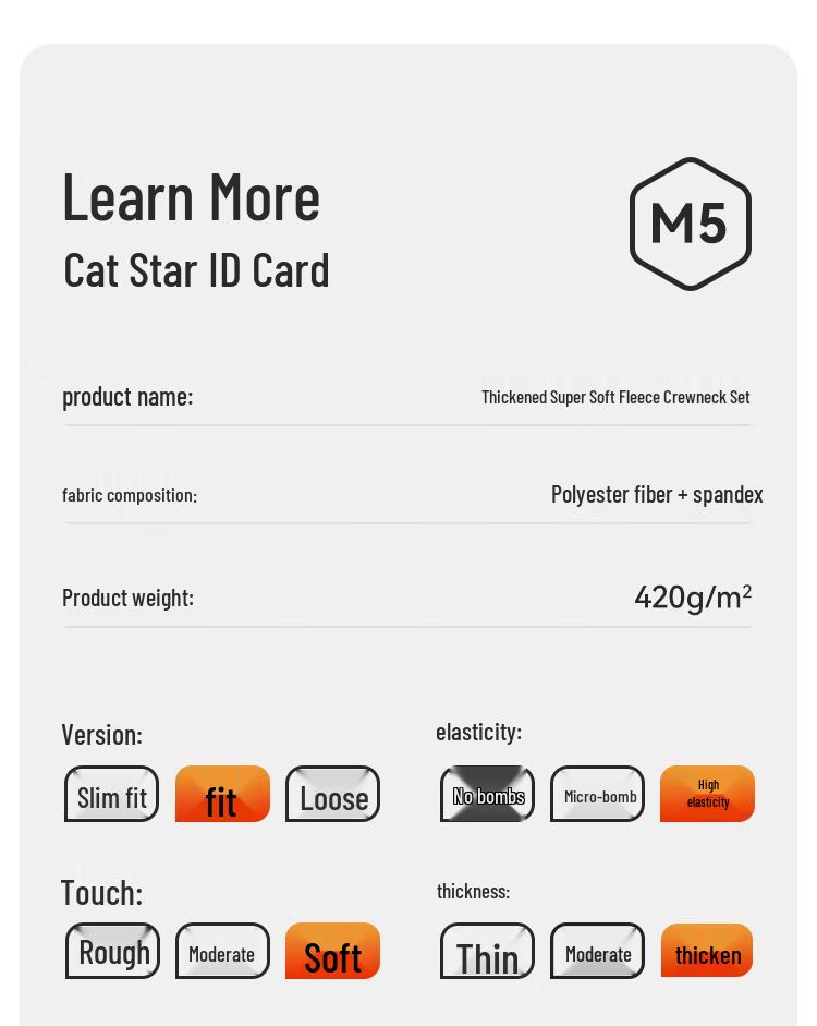 MiiOW Thermal Underwear Set for Men & Women