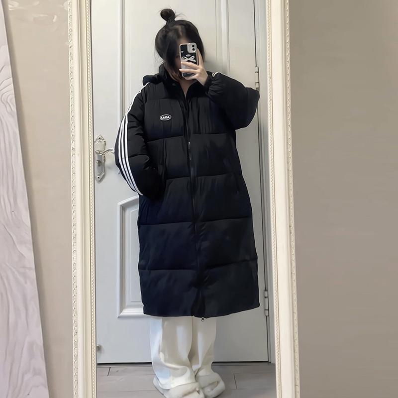 

Мужское и женское длинное пальто с капюшоном на осень-зиму для отдыха S