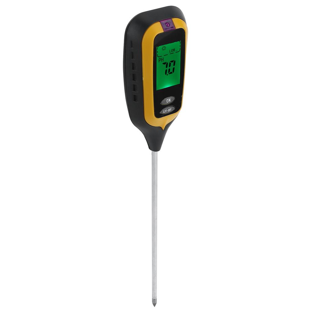 4?In?1 Bodenfeuchte Temperatur Licht PH Tester Messgerät Gartengeräte für Bauernhof Rasen Pflanze