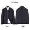 Shanshan Herren Klassische Baseballkragenjacke