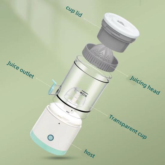 Fruit Juicer Large Capacity BPA Free Easy To Use Compact Size Portable Rechargeable Wireless Electric Mixer Fruit Blender