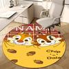 Personalized C-Chip 'n' Dale Round Chair Office Rug - Perfect for Mat, Office Chair & More - Ideal Gift for Birthdays and Holidays