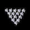 100pcs Special Plants Grafting Clips - Tomato Planting Graft Clamp Eggplant Grafting Clip - Spring Loaded Plastic Support Clips
