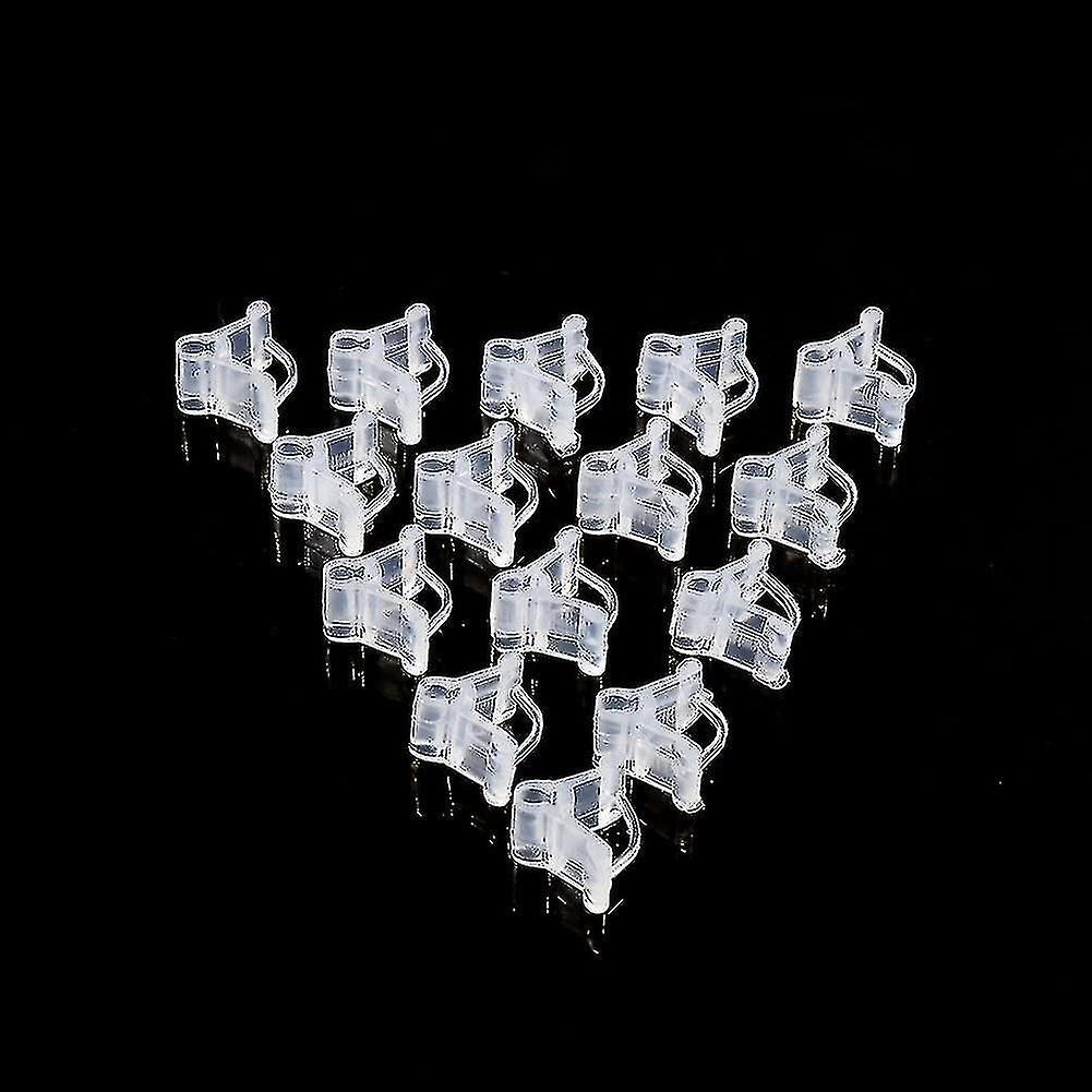 100pcs Special Plants Grafting Clips - Tomato Planting Graft Clamp Eggplant Grafting Clip - Spring Loaded Plastic Support Clips