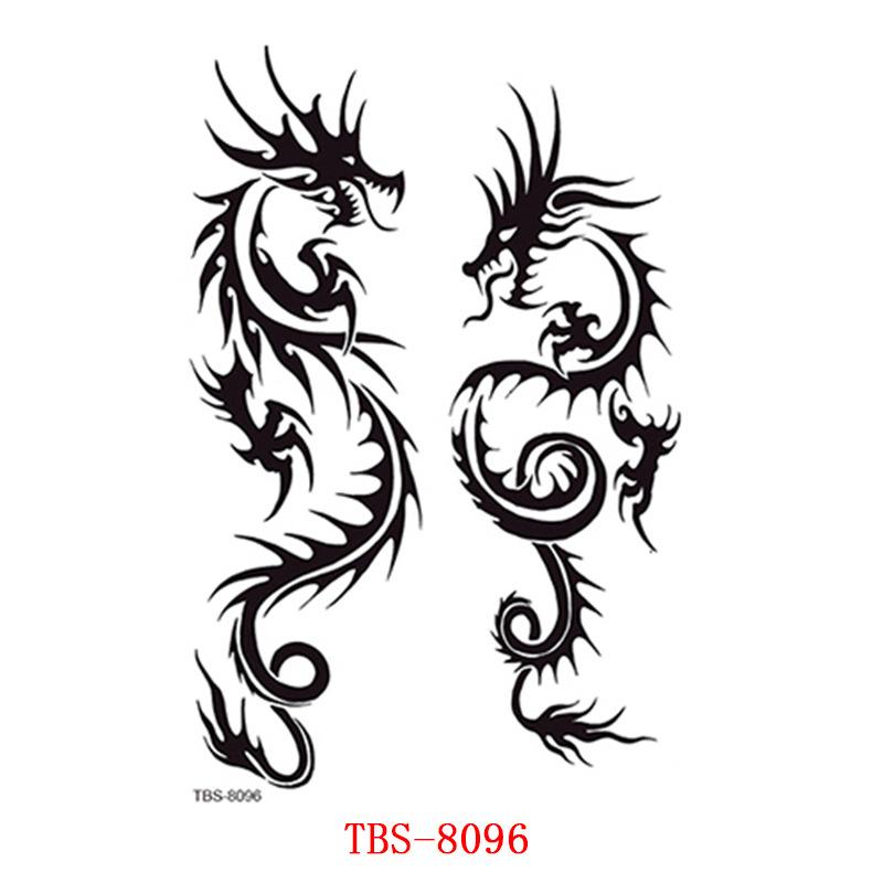 

Водостойкая тату-наклейка, тату-наклейка с тотемным персонажем тату 120*190mm