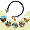 Outdoor Camping Gasherd Propan Refill Adapter Zylinder Konverter Füllung Tank Koppler Adapter Gas Lade Zubehör