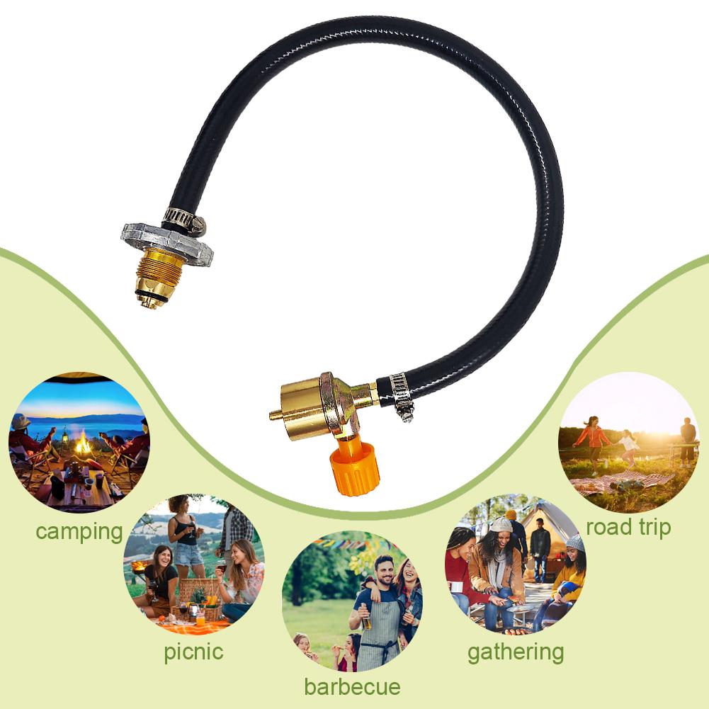Outdoor Camping Gasherd Propan Refill Adapter Zylinder Konverter Füllung Tank Koppler Adapter Gas Lade Zubehör
