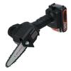 24V 1680W Mini Portable One-Hand Saw Wood Cutters Bracket Brushless Motor with 1 Batterys Electric Saw Chainsaw
