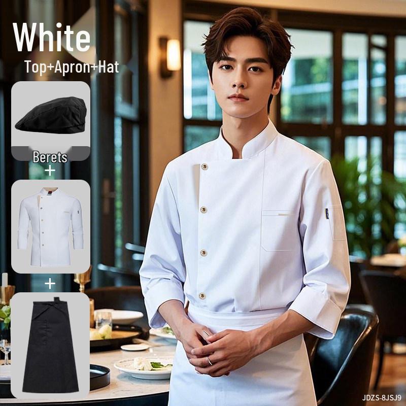 High-End Chef Short Sleeve Workwear for Kitchens, Restaurants, and Catering - Summer Special