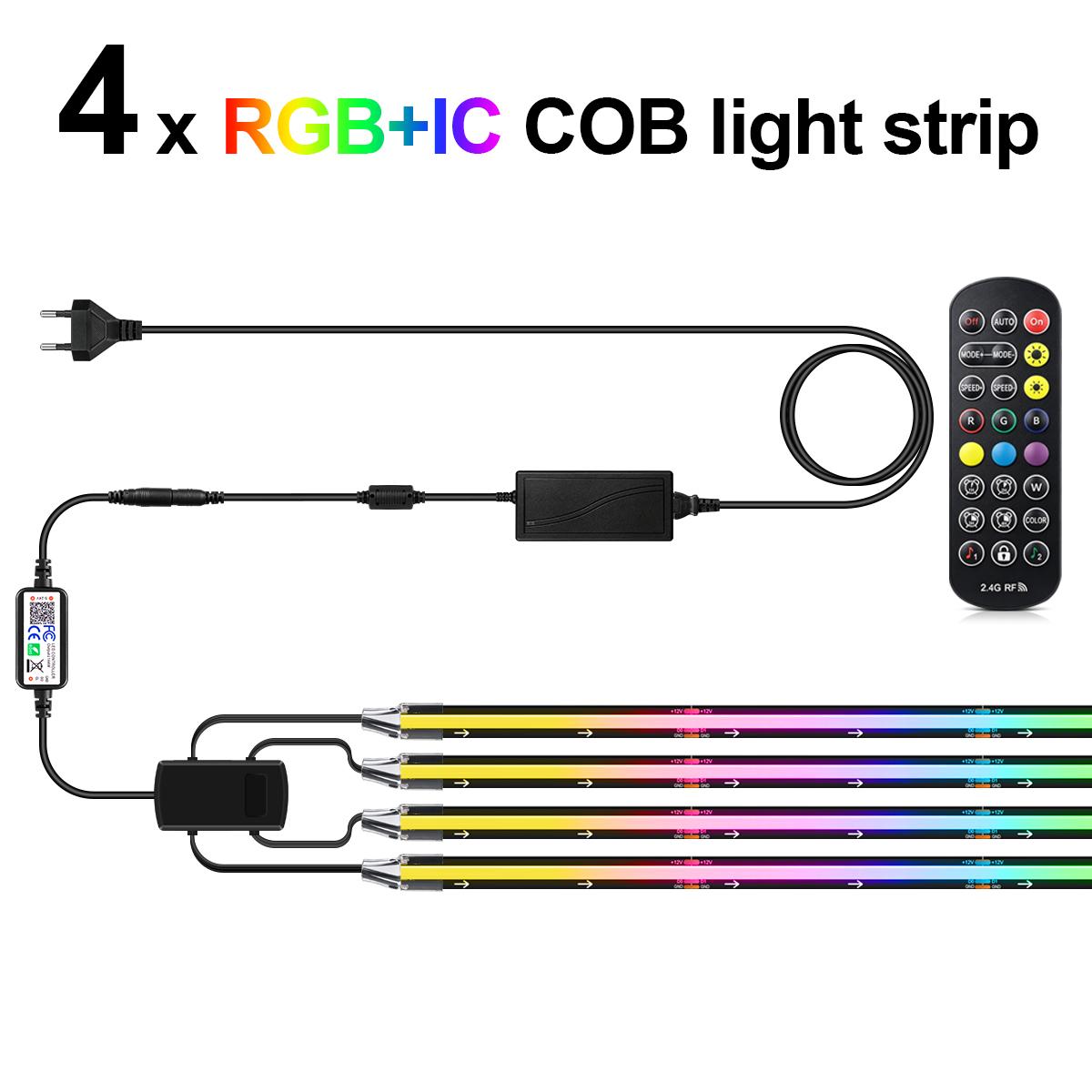 Smart Bluetooth Acoustic Panel Lighting RGB+IC