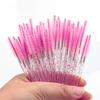50 Pcs Eyelash Brushes False Eye Lashes Extension Tools Eyebrow Brush Mascara Wands Applicator Spoolers Lashes Cosmetic Tool