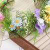 Artificial Bridal Flower Headband Pink Bridal Hair Accessory New Floral Hair Hoop  Bridal Ceremony