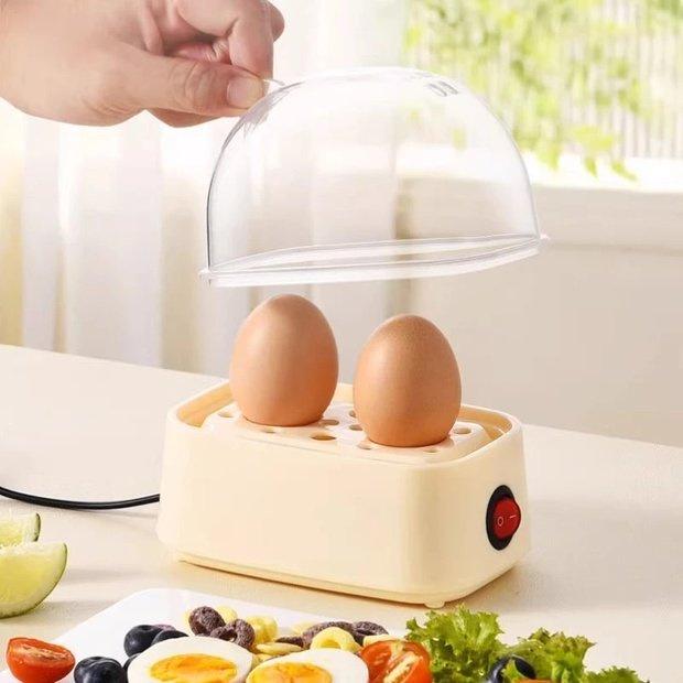 Compact Egg & Baby Food Steamer for One - Ideal for Breakfast & Office Use