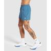 Gymshark Arrival 5  Shorts Utility Blue A2a1m Ucmr.