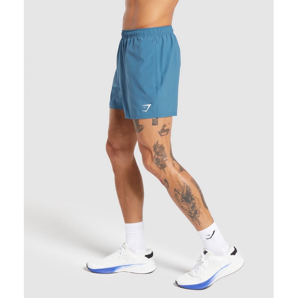 Gymshark Arrival 5 Shorts Utility Blue A2a1m Ucmr.