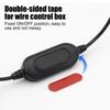 Universal Car Fan Suction Cup Portable Lightweight Rear Headrest Air Vent USB Fan  Air Cooling Fan Adjustable