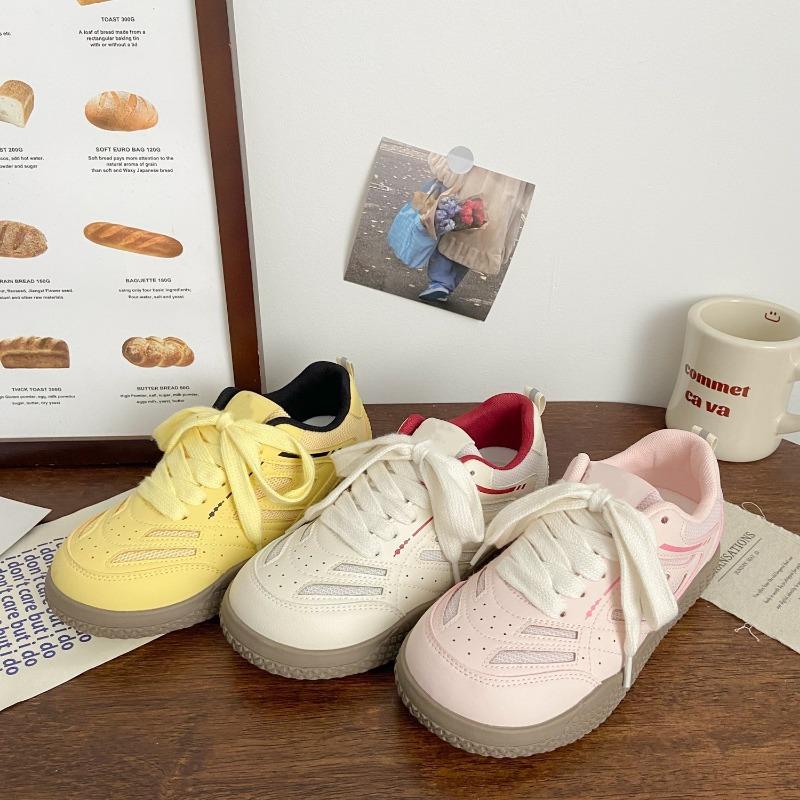 Women S Breathable Soft Sole Non Slip Casual White Sneakers For Students