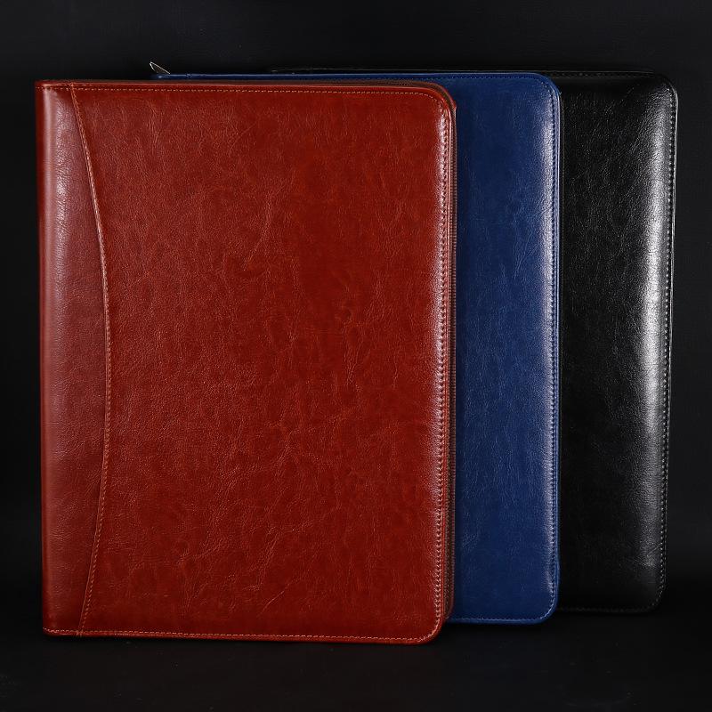 Manufacturer A4 Manager Zippered Business Ring Binder & Clipboard