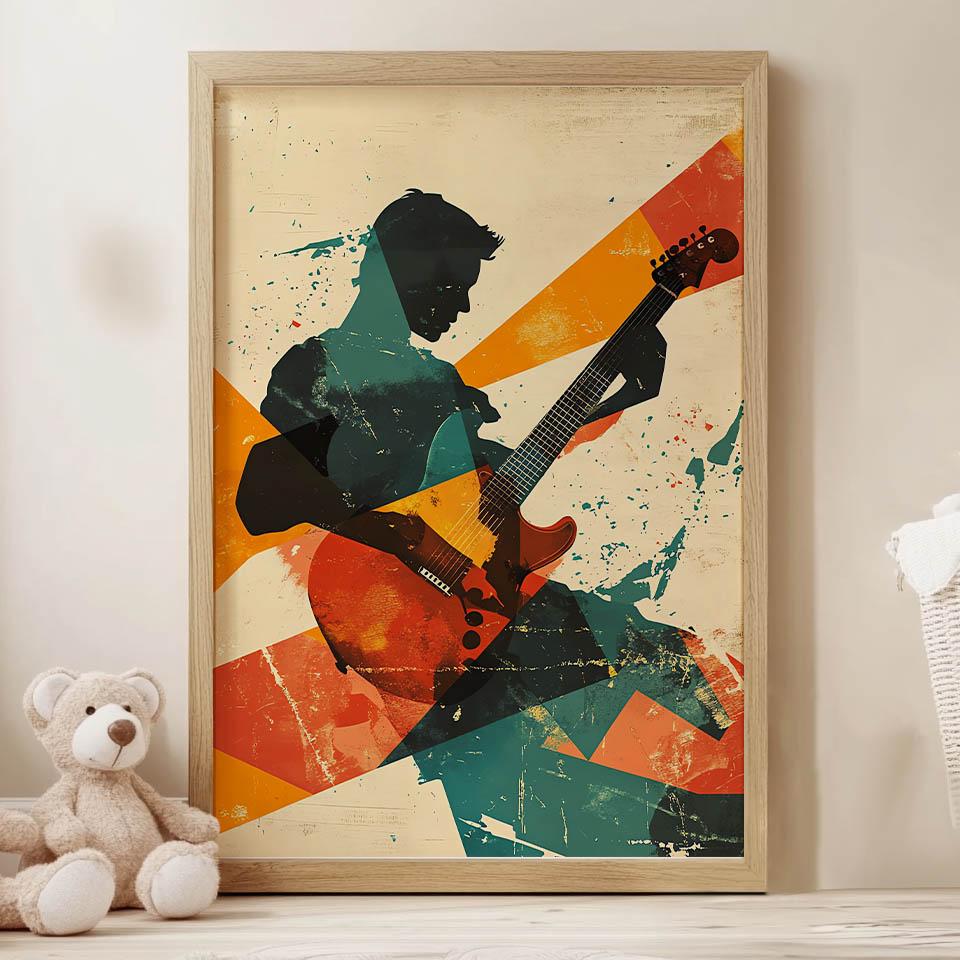 Plakat Muzyczna Pasja Plakat Muzyczna Pasja, 30X40 Cm, Bez Ramy, Papier Matowy 230 Gsm