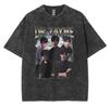 Funny Girl Dinner Caleb Graphic Tee Shirt Love and Deepspace Novelty Cotton T Shirts Fashion High Quality Vintage Washed T-Shirt