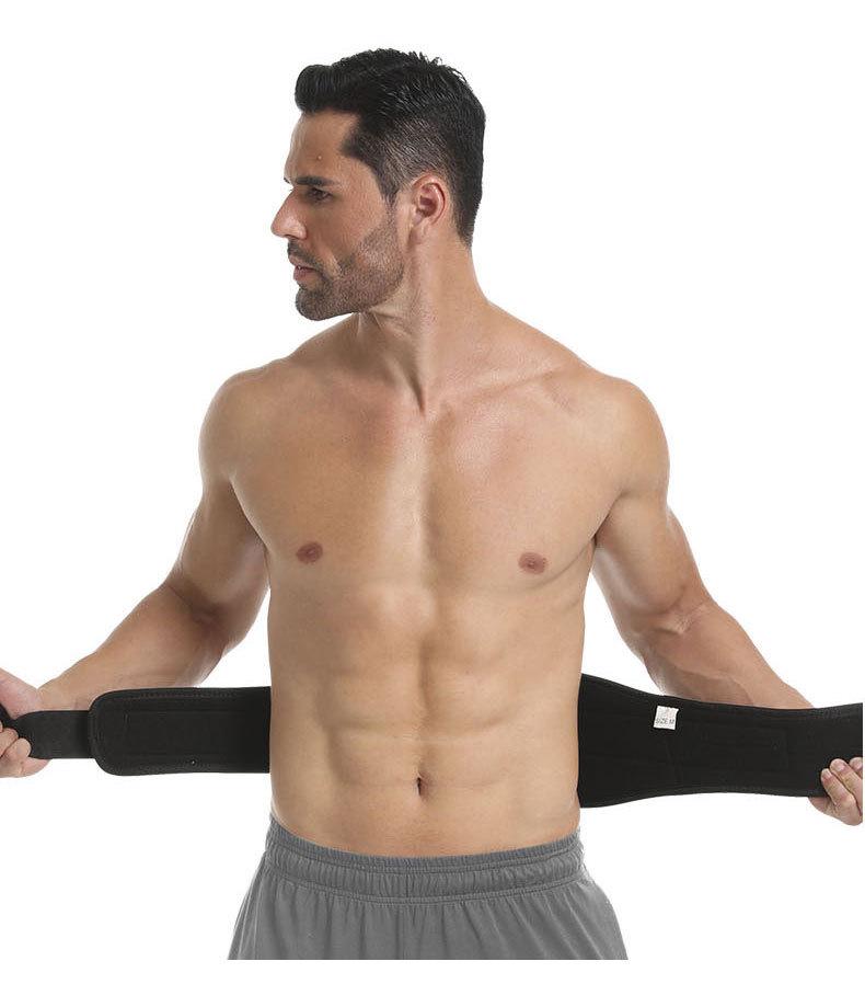 Unisexový fitness vzpěračský opasek na dřepy, mrtvé tahy, bench press a podporu pasu.