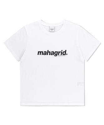 MAHAGRID W Basic Logo Tee White(Mg2Gsft545A)