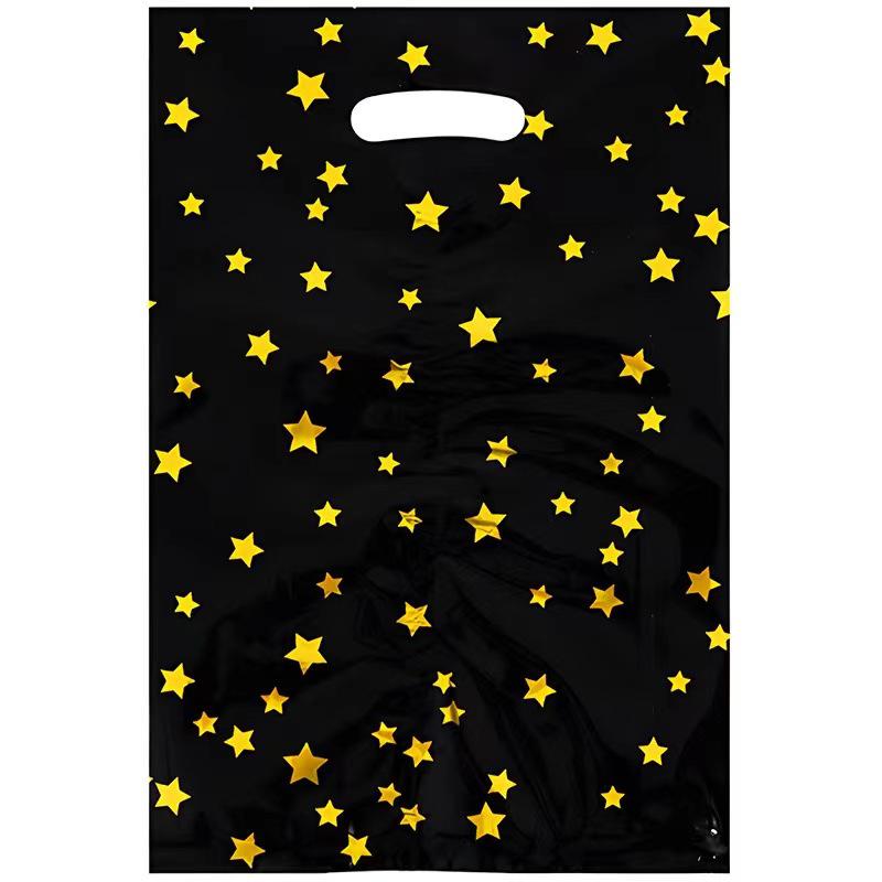 Medium Solid Color Star Party Favor Aluminum Foil Candy Bag