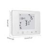 Compact for Smart Thermostat Programmable Thermostat Temperature Contorller for Electric Water Gas Boiler Floor Heating