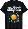Astrophysicist T Shirt I Want To Be An Vintage Washed Breathable Homme Stylish Fashion Streetwear Versatile Designer Clothes