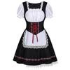 Women's Casual Short Sleeve Tie Waist Dress for Costume Party Events