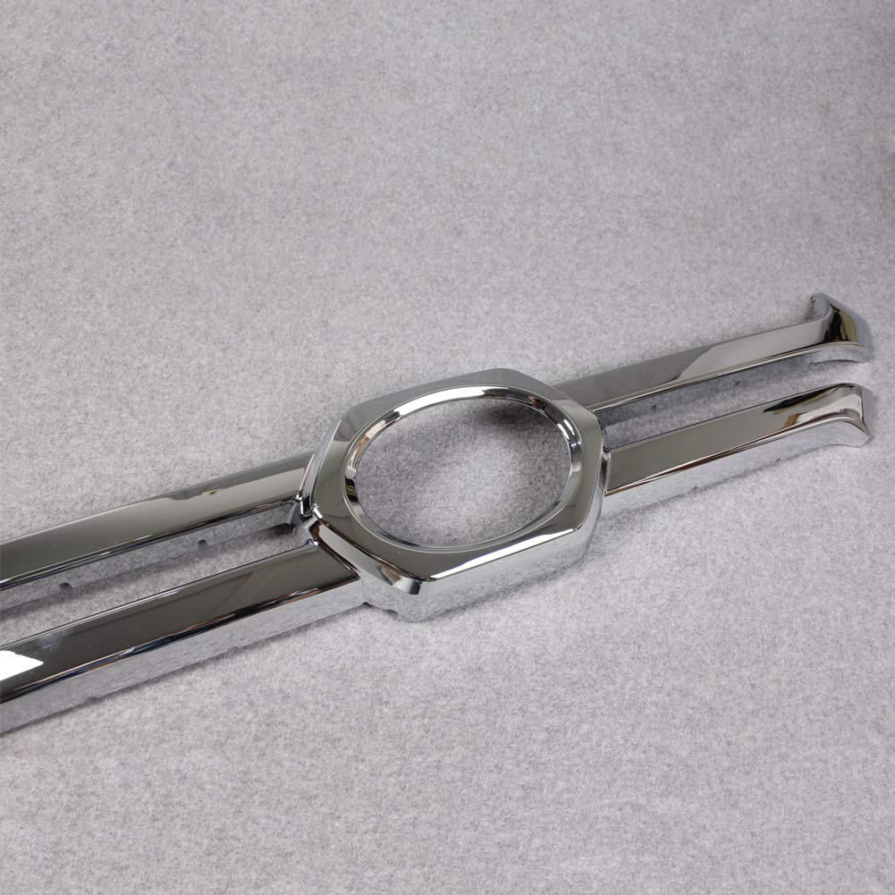 RUIQ Chrome Front Bumper Grille Garnish for Toyota New RAV4 Adventure XA50 Series (5th Generation)