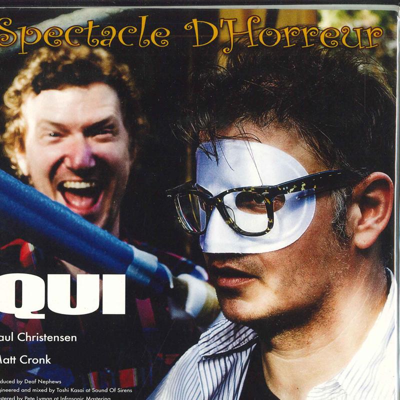 

7inch Record QUI / SKATING POLLY - Spectacle D Horreur / Chipper On Ez ORGM2064 ORG Music 2016 Europe Rock