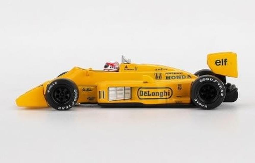 Sunrich MINI GT Lotus 99T Monaco Grand Prix 1987 Satoru Nakajima Finished Model 1/64 #11 MGT01148-L
