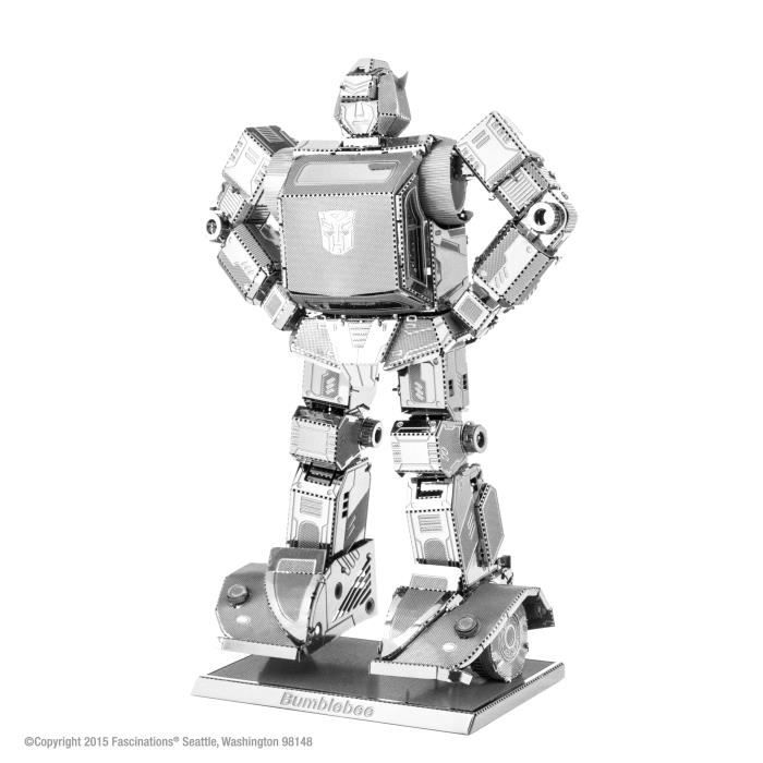 Maquette À Construire - Metal Earth - Transformers - Bumblebee - 39 Pièces - Métal