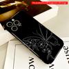 Butterfly & Floral Line Art Phone Case All Inclusive Film Hard Phone Case, Compatible with iPhone 18 Pro Max 17 16 15 14 13 12 11