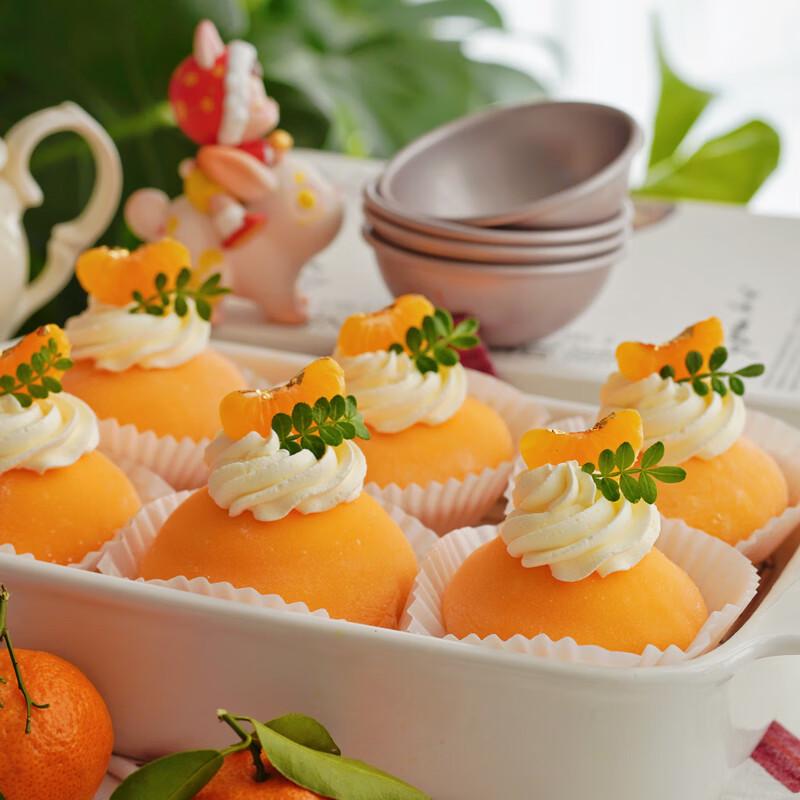 Chefmade 7cm Semi-Sphere Dessert Molds (6-Pack)