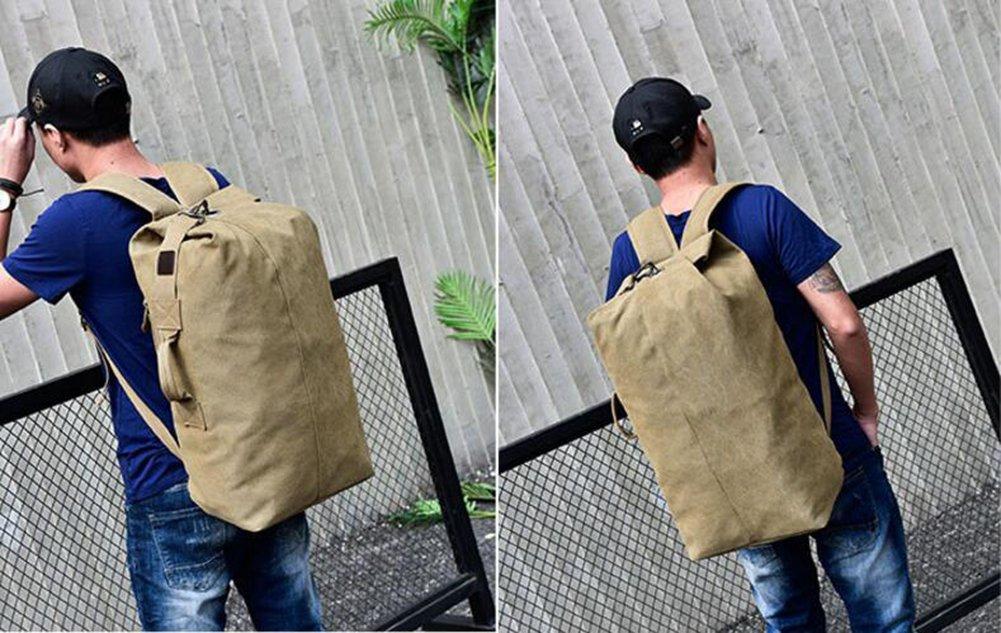 Large Capacity 35L Backpack Canvas Outdoor School Large Stylish - Bag, Backpack, Backpack, Capacity, Unisex,