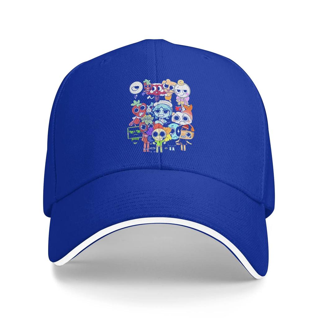Adult Dandy's World Cartoon Sandwich Hats  Baseball Cap Snapback Caps Horror Game Trucker Hat Adjustable Trucker Cap Winter