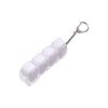 Taschenanhänger Tastatur Fidget Schlüsselanhänger 4 Tasten Knopf Fidget Clicker Spielzeug Tastenkappe Schlüsselanhänger Geschenke