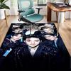 K-pop Group Stray Office Rug Chair Mat, Game Carpet, Suitable for Front Door, Bedroom, Living Room, Desk, Holiday Gift