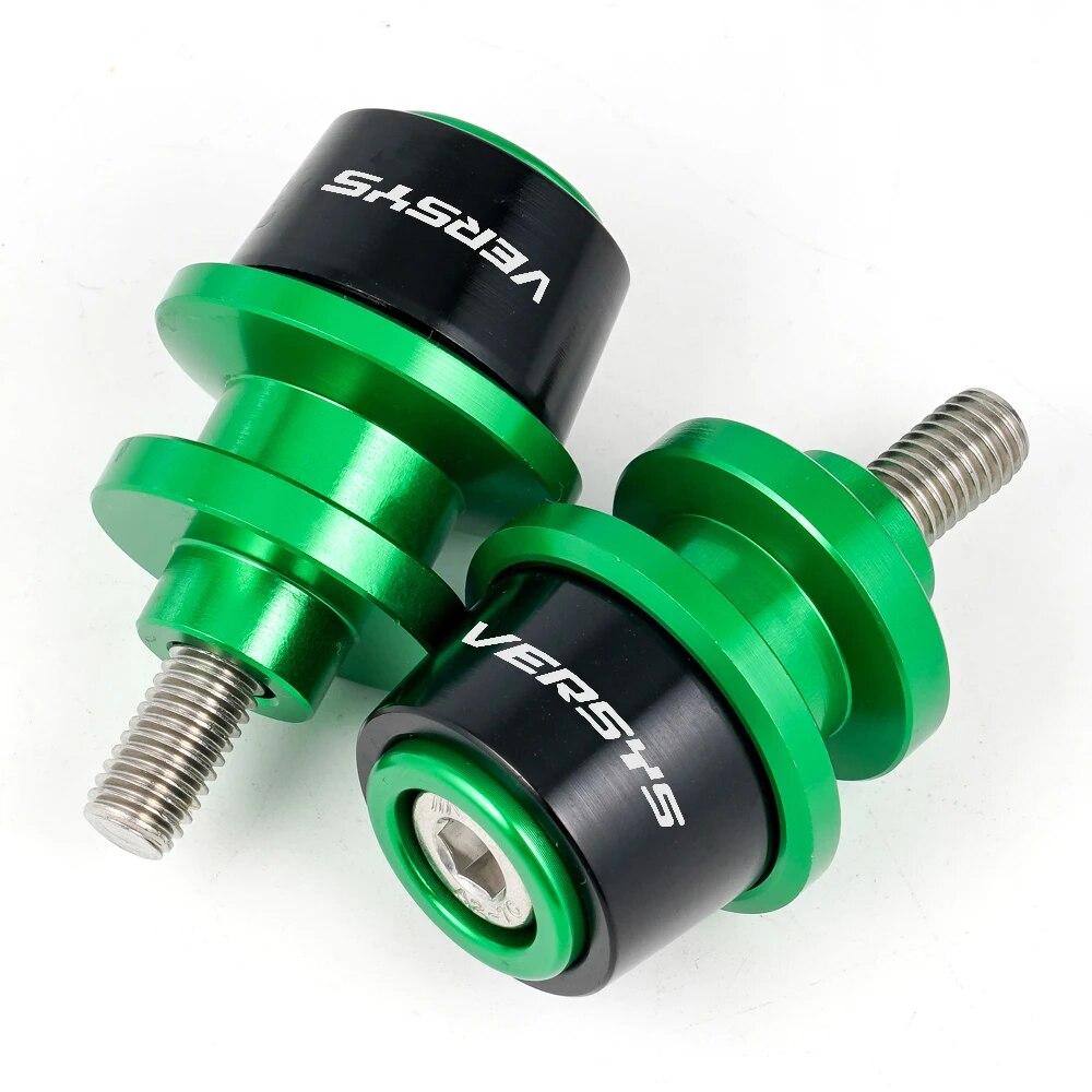 8MM Motorcycle High Quality CNC Swingarm Spool Sliders For Kawasaki Versys 650 1000 X300 2008 -