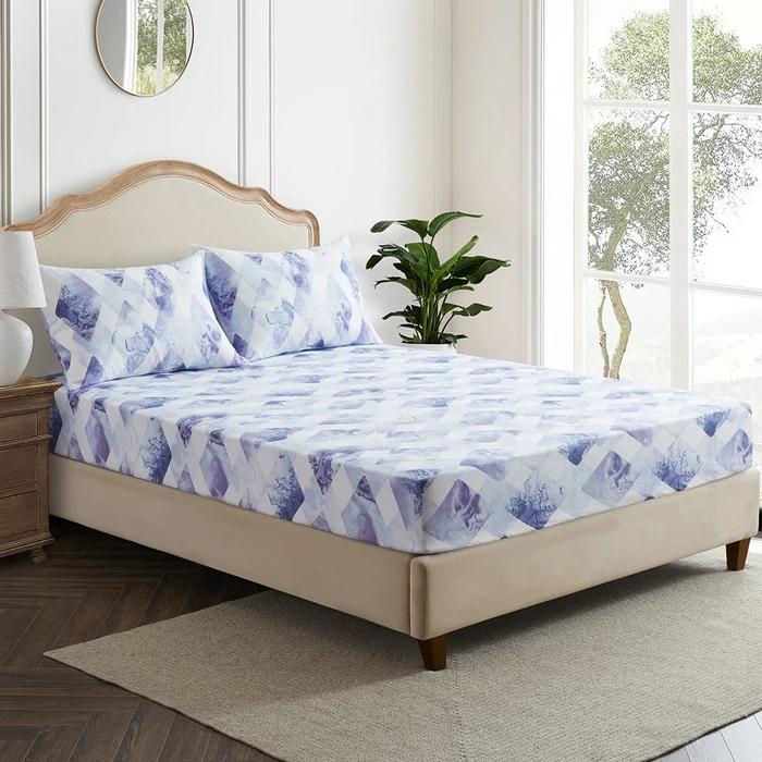 

2025 New large-scale printed mattress 3-piece fashion printed four-season mattress protective cover preventing dirt 99x190x40cm 3pcs