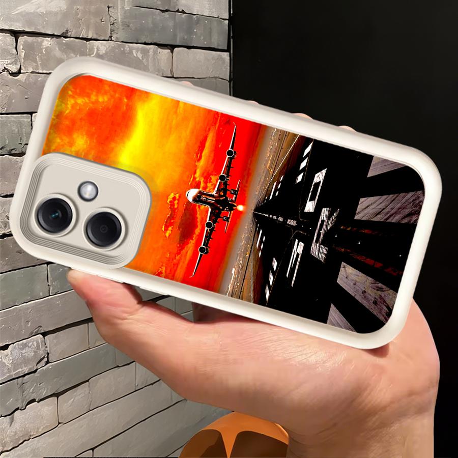 Aircraft Cool Phone Cover Case for Xiaomi Poco F8 C51 X3 Pro X3 NFC C61 C50