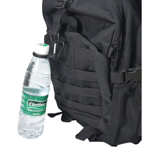 Quick-Release Silicone Water Bottle Holder with Snap Hook Clip, Portable and Compact, with Carabiner, for Travel, Camping, Outdoor Activities, and Cyc