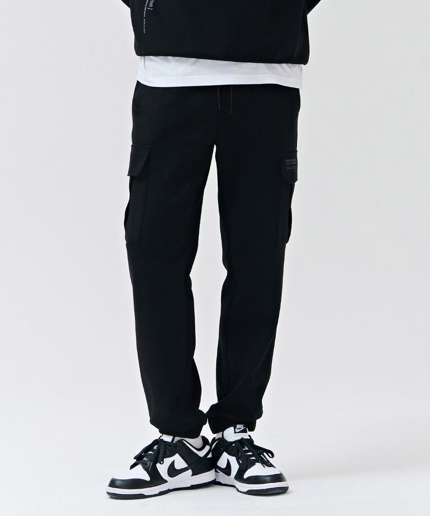 CHASECULT Men'S Cargo Jogger Warm-Up Pants - Black
