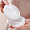 Sky Top Crystal Series 4.75-inch Bone China Snack Plates - Set of 4