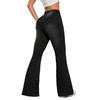 Women's Casual Flared Jeans with Wide Leg Hem Denim Pants for Daily Wear