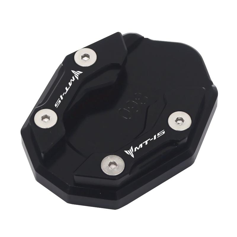 Motorcycle Kickstand Foot Side Stand Extension Pad Support Plate Enlarge For YAMAHA MT-15 MT 15 MT15 YZF-R15 YZF R15