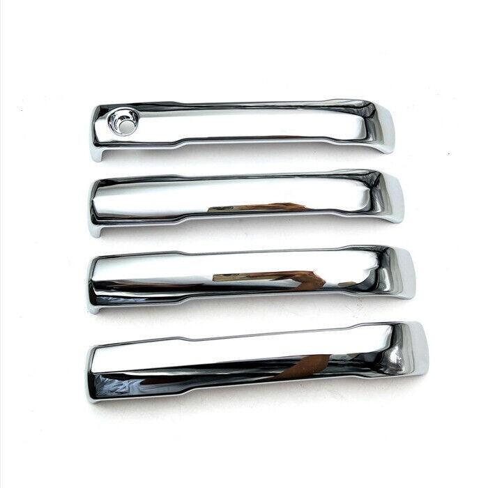 For Toyota Tacoma 2024 2025 Chrome Silver ABS Door Handle Cover Molding Trim 4*