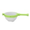 Spinning Colander Plastic Large Capacity Multifunction Salad Spinner for Kitchen Home